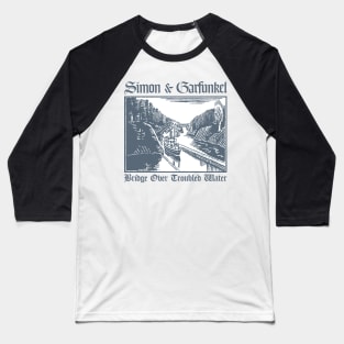 Simon & Garfunkel - Fanmade Baseball T-Shirt